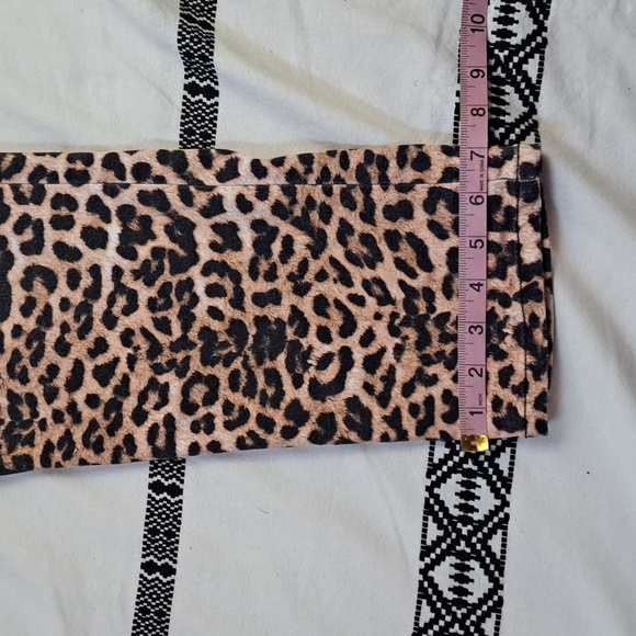 Hudson Nico Cigarette jeans in Cleo Leopard print sz28 - Picture 11 of 13